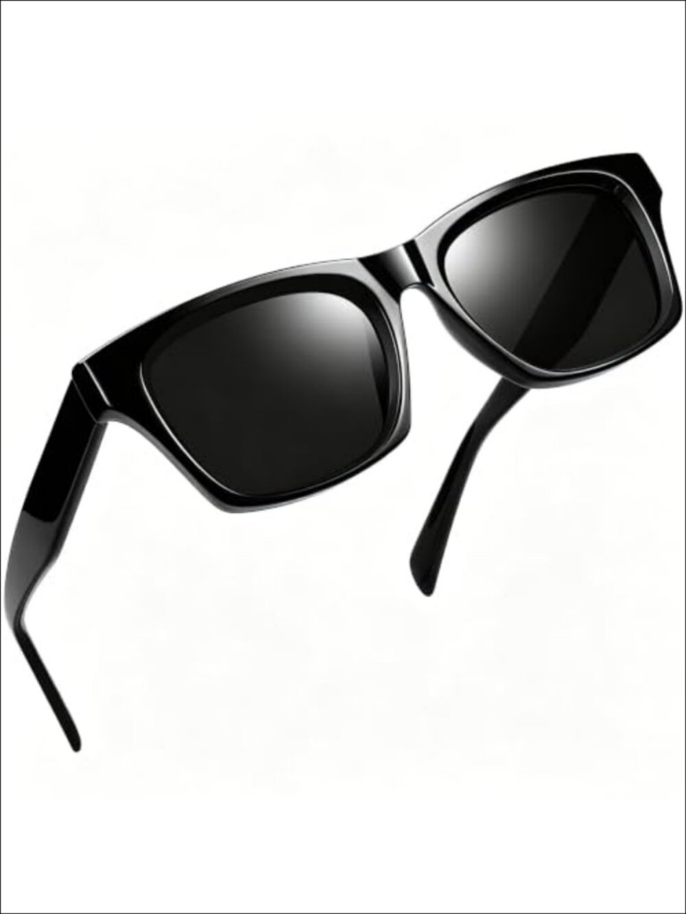 Polarized Rectangle Cat Eye Sunglasses Acetate TR90 Full Frame UV400